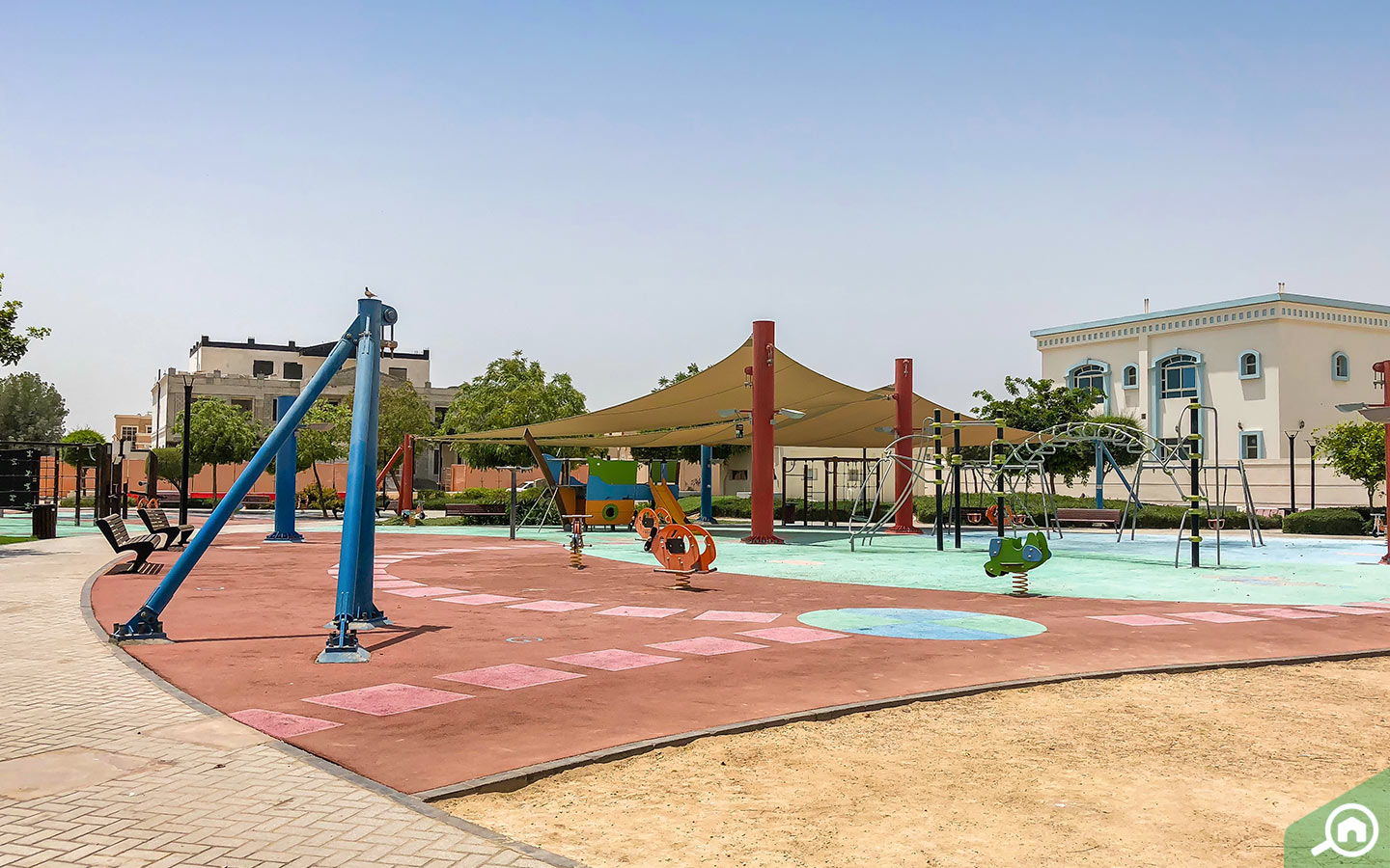 Parks in Khalifa City A