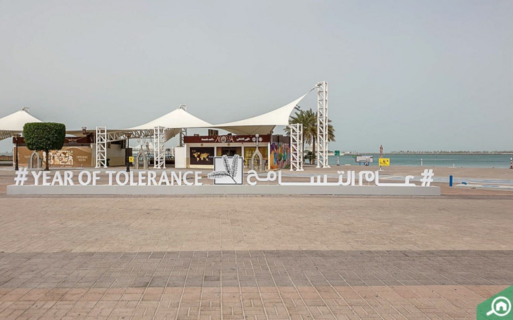 abu dhabi corniche year of tolerance 