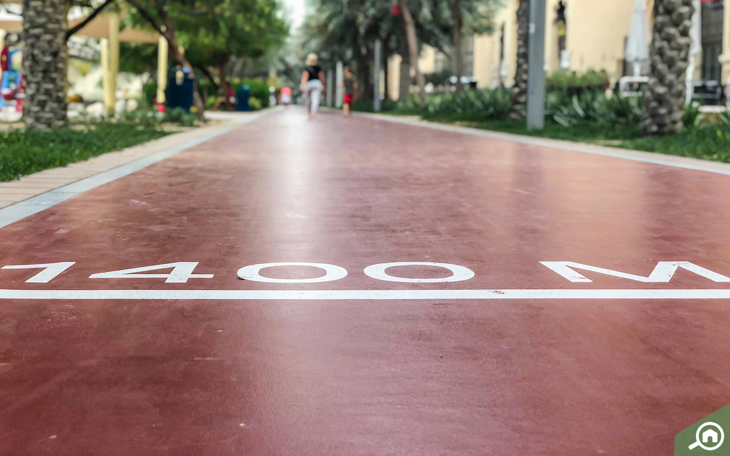 running track Palm Jumeirah
