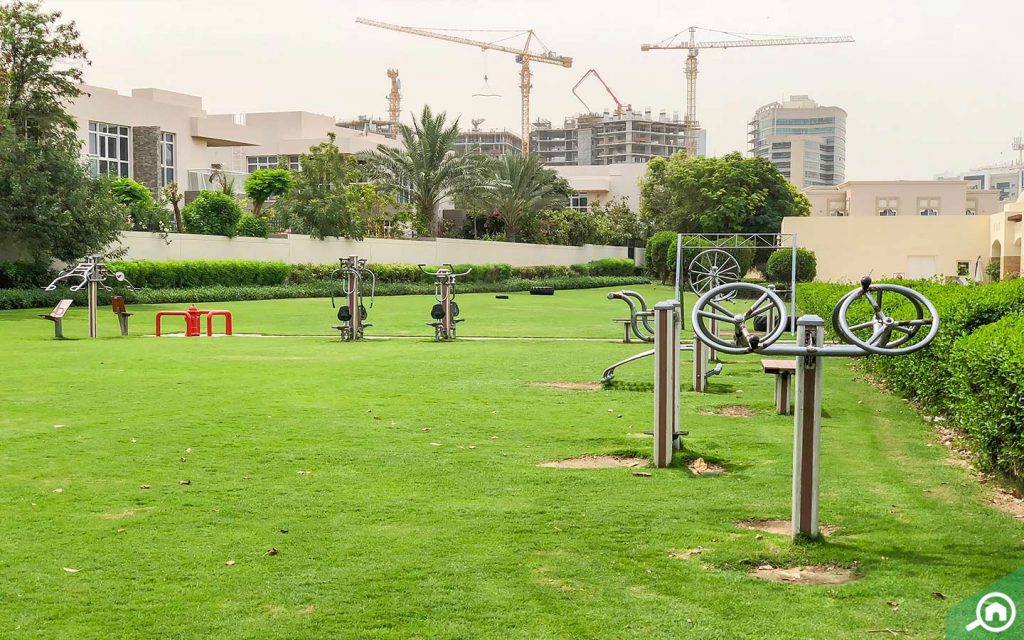 حديقة في واحة دبي للسيليكون