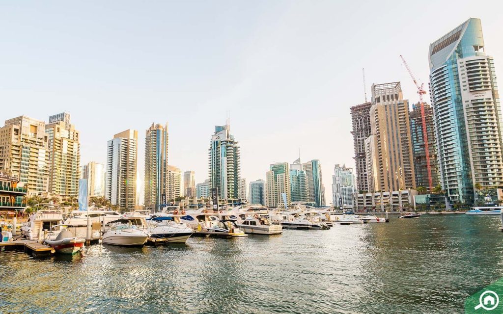 قناة دبي مارينا المائية