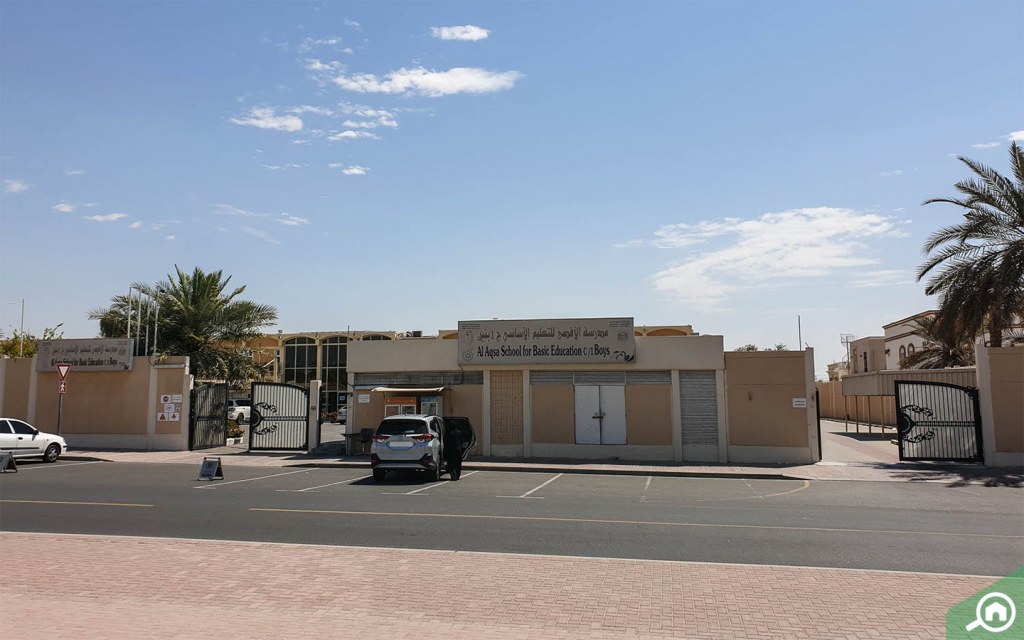 A; Aqsa school in Al Rashidiya