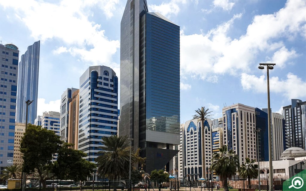 Buildings on Al Najda Street