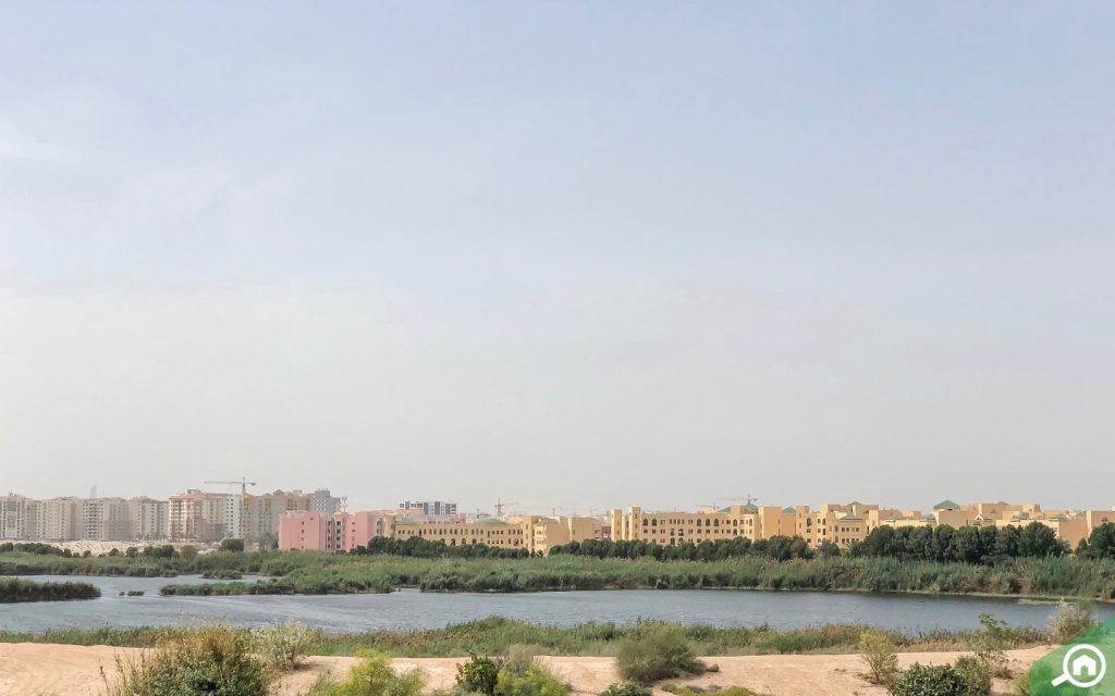 بحيرة الورسان في المدينة العالمية