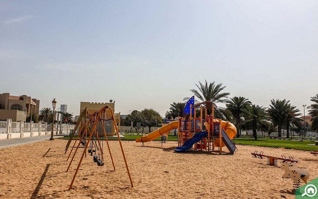 Kids play area in Sharqan