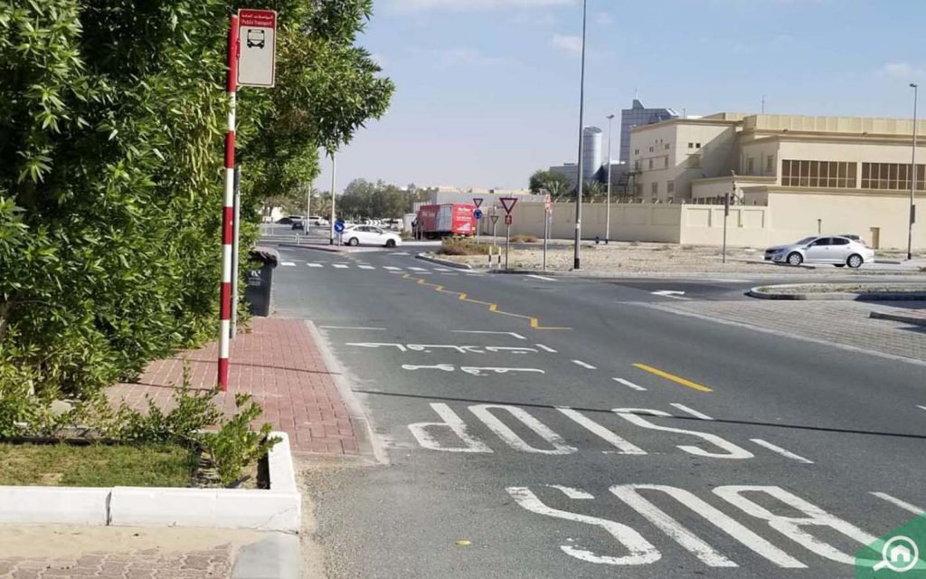 bus station in Al Barsha 3