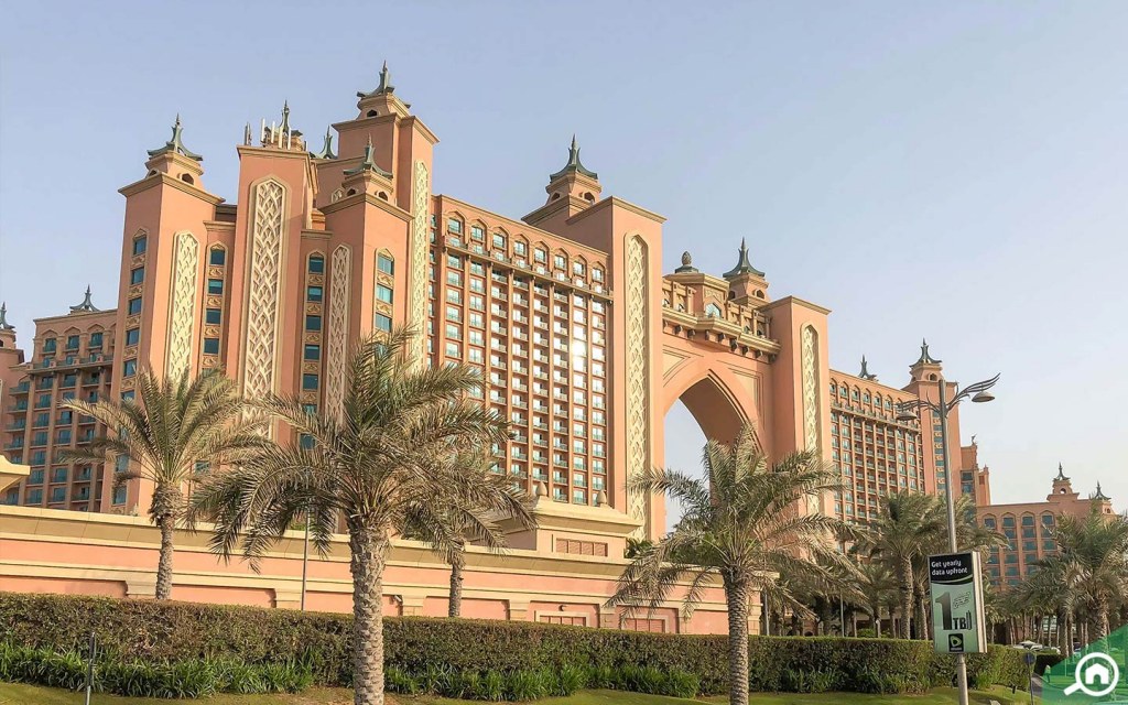 atlantis the palm, a landmark near palma residences