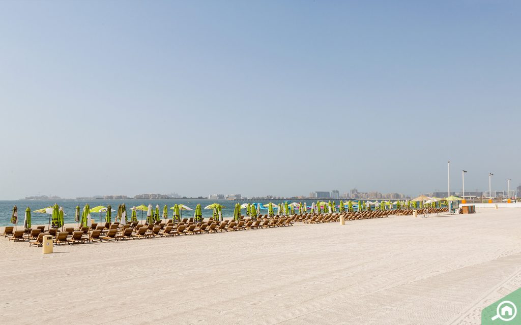 serene views of JBR Beach Dubai