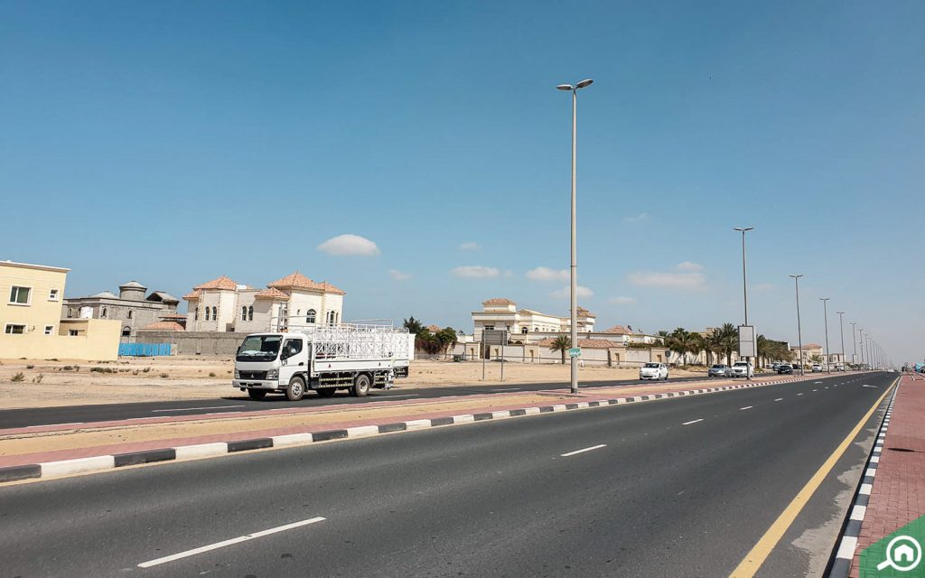 شارع رئيسي في الروضة