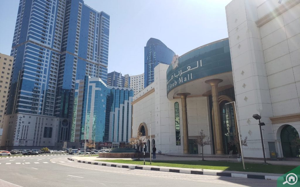 al arab mall near al saja