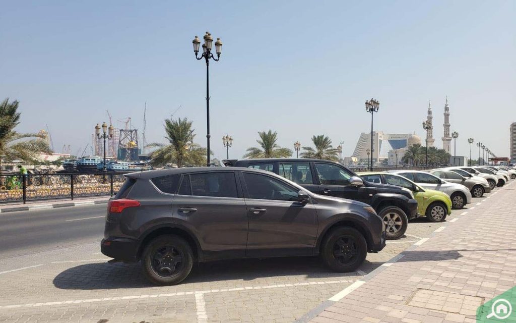 parking spaces in Al Nabba