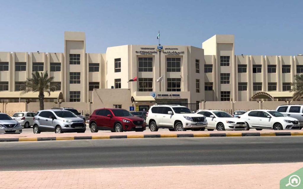 outside view of RAK Academy: The International Secondary School, Khuzam