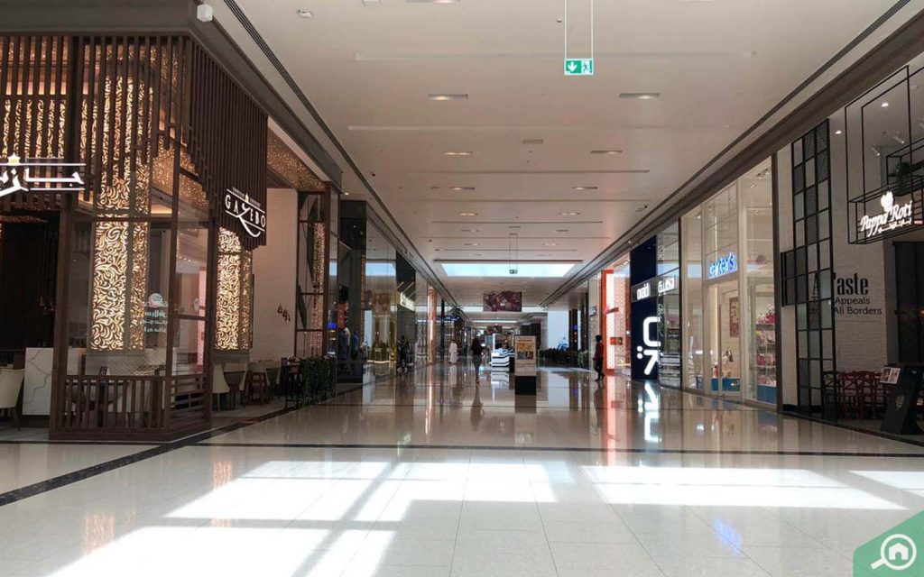 An inside view of City Centre Ajman