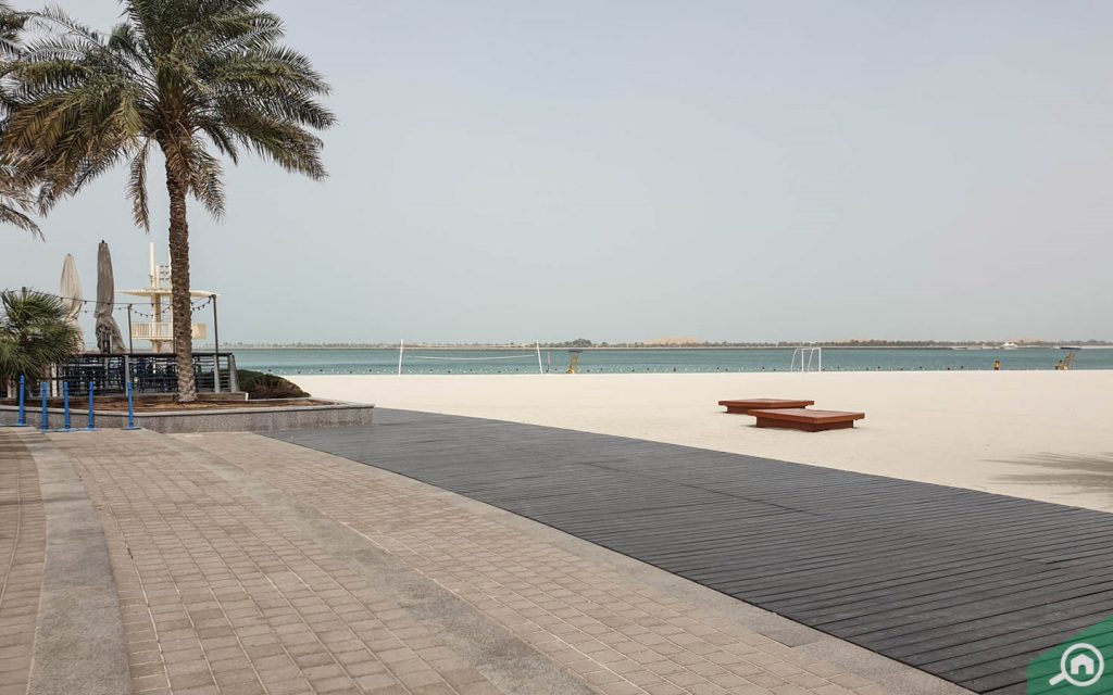 a view of Corniche Beach