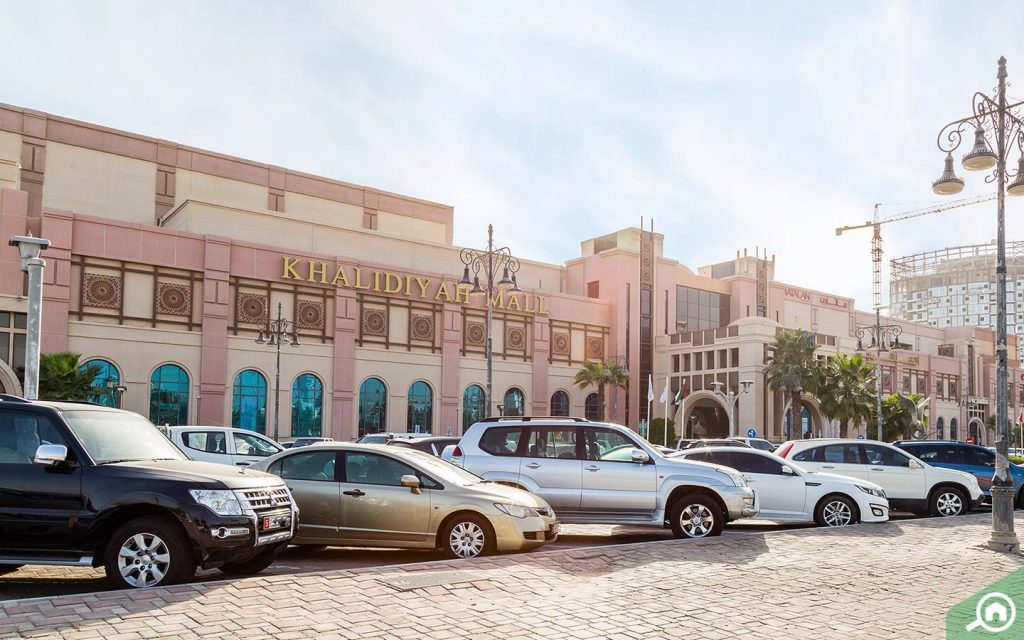 Shopping mall in Abu Dhabi