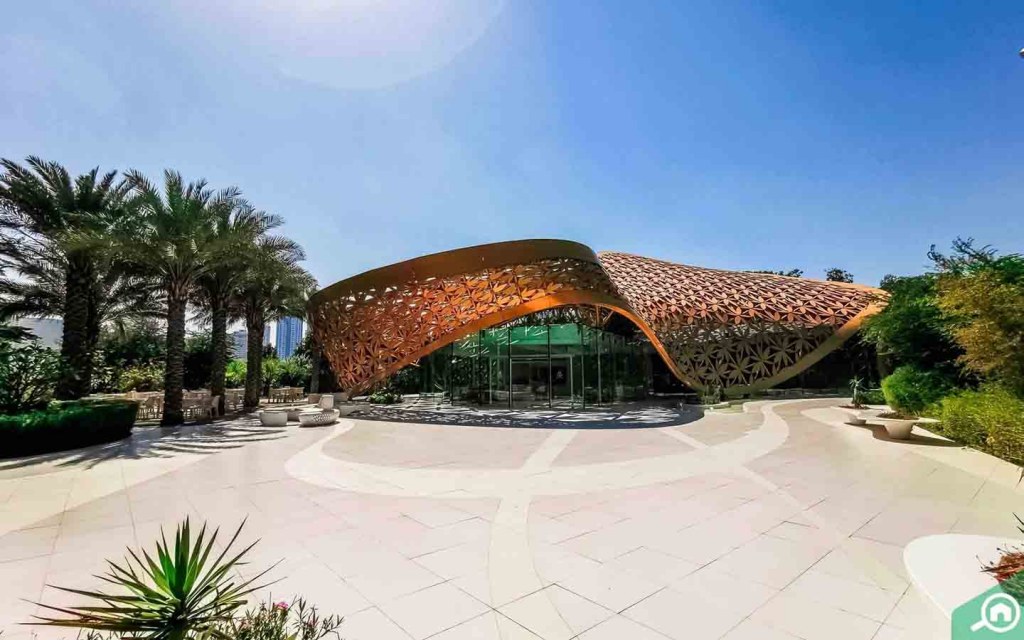 A view of Al Noor Island Butterfly House 