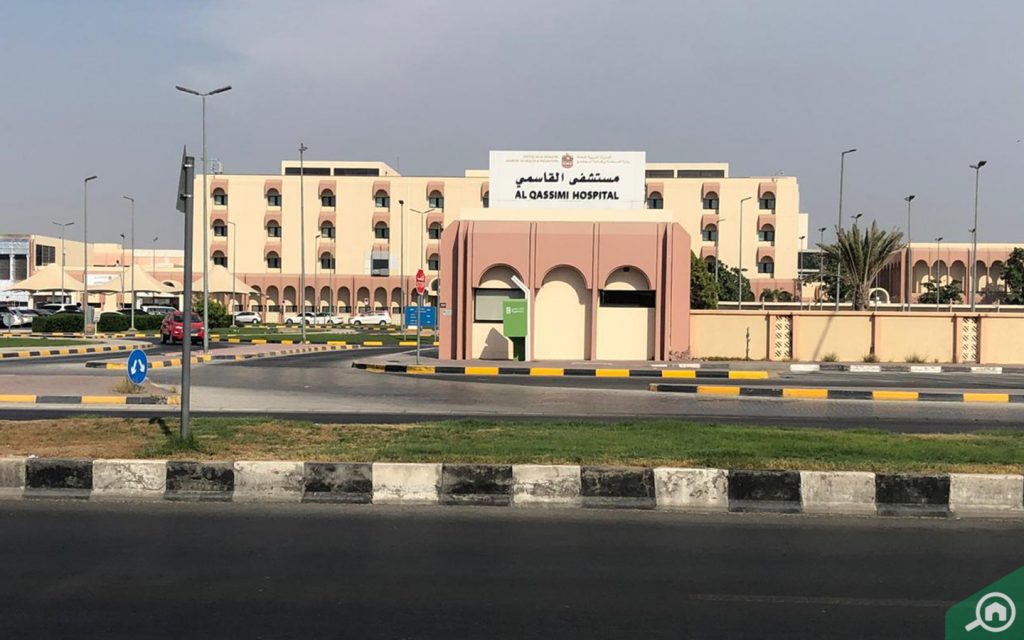 Street view of Al Qassimi Hospital