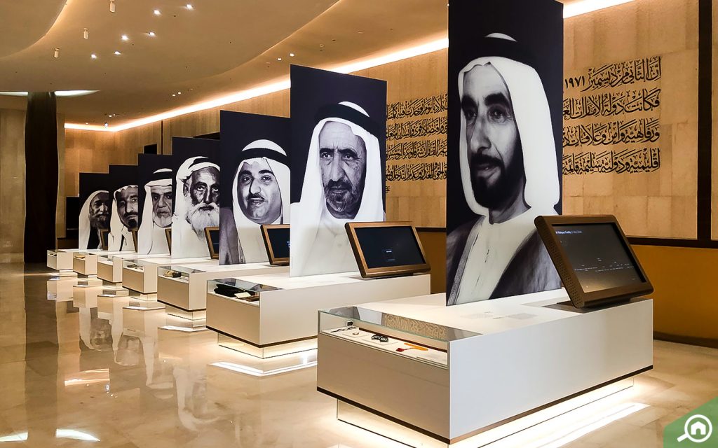 seven founding sheikhs of the UAE