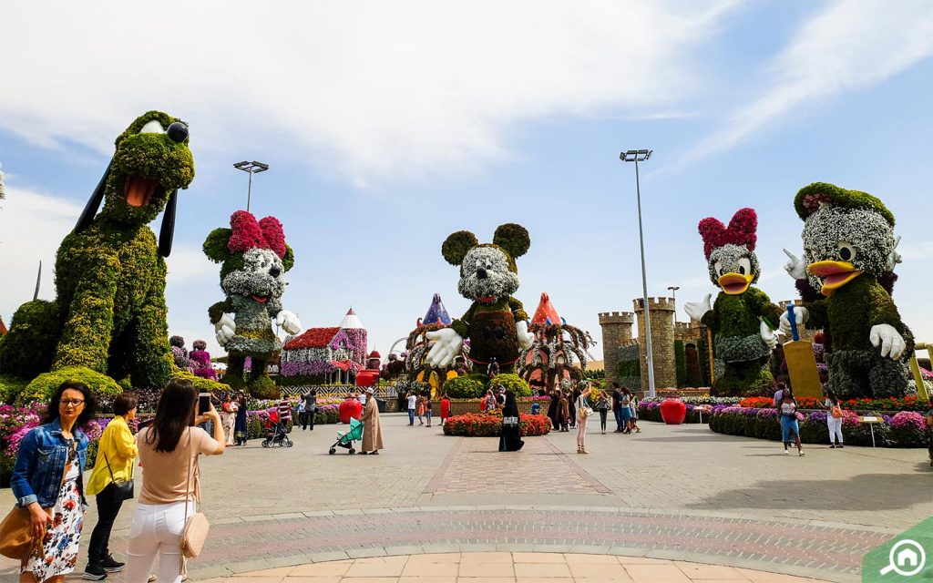 Dubai Miracle Garden near District 5G, JVT