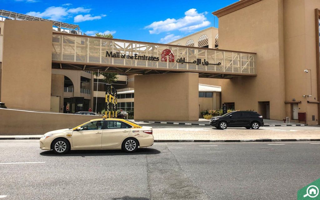 outside view of mall of the emirates