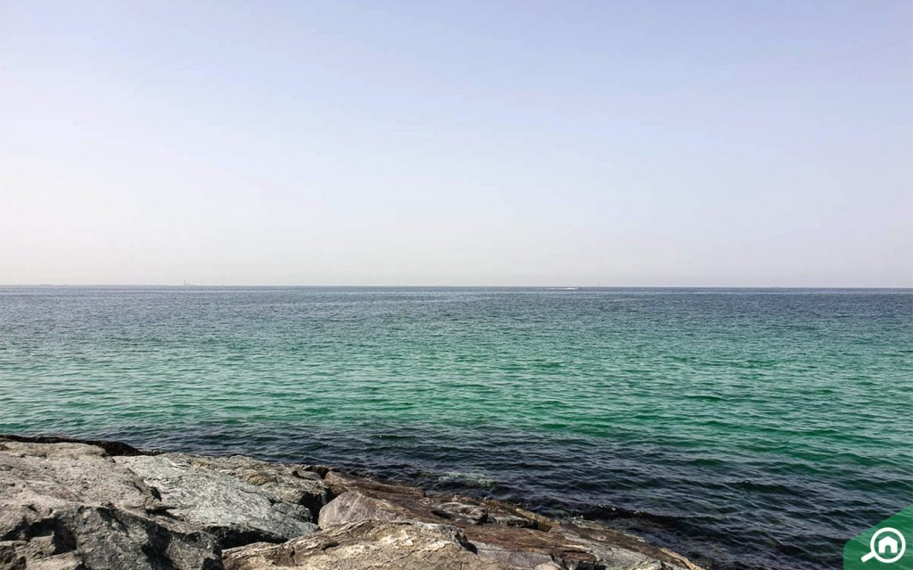 A view of Al Khan Beach