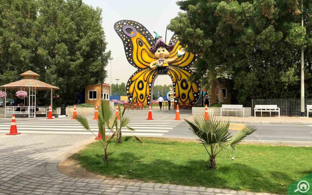 street view of Dubai Butterfly Garden