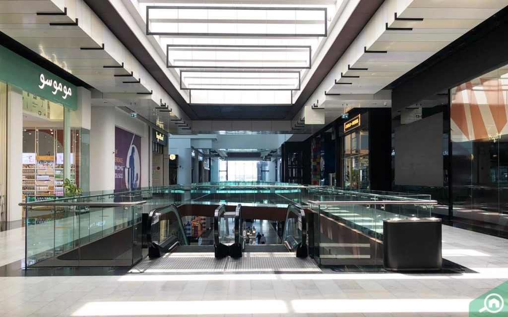 Shops inside Zero 6 Mall