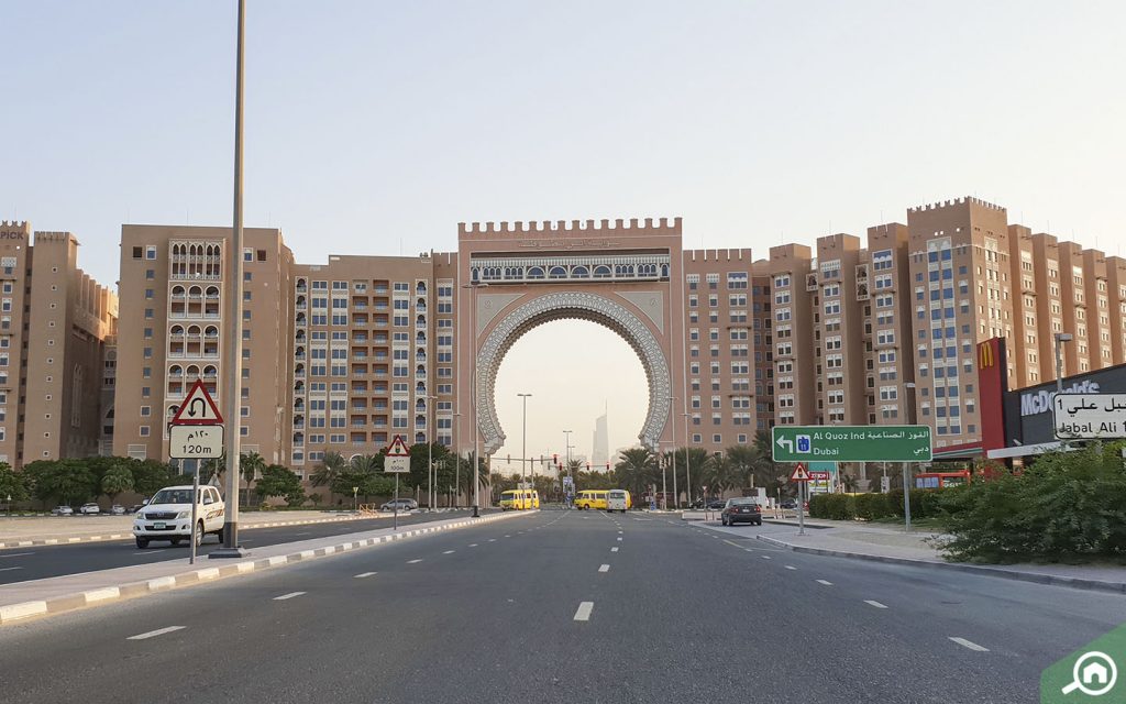 ibn battuta gate near dubai investments park