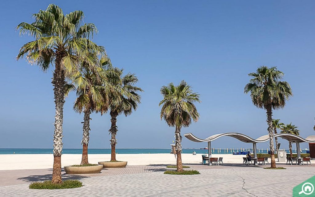 jumeirah beach near district 9h