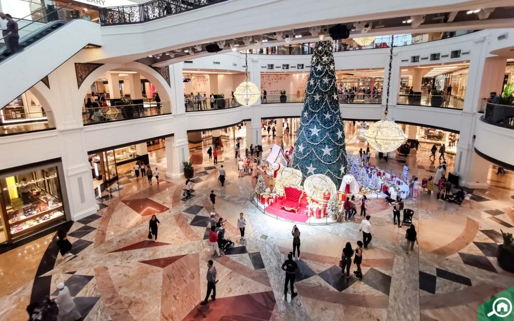 Mall of the Emirates is one of the landmarks in the city