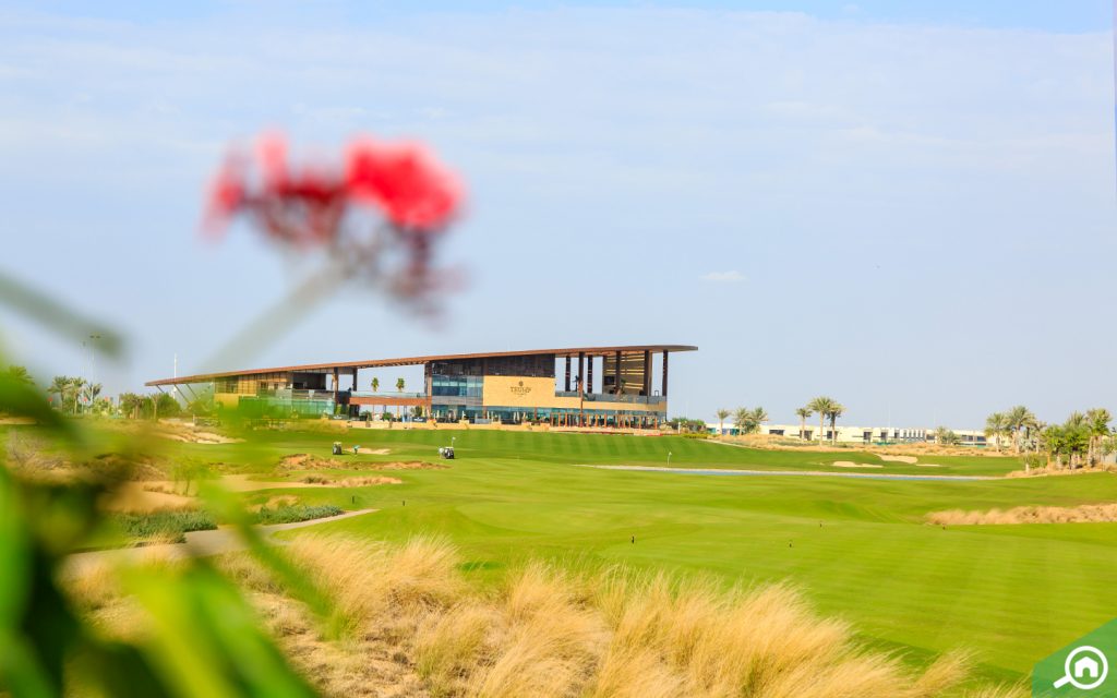 trump golf course in DAMAC Hills 2