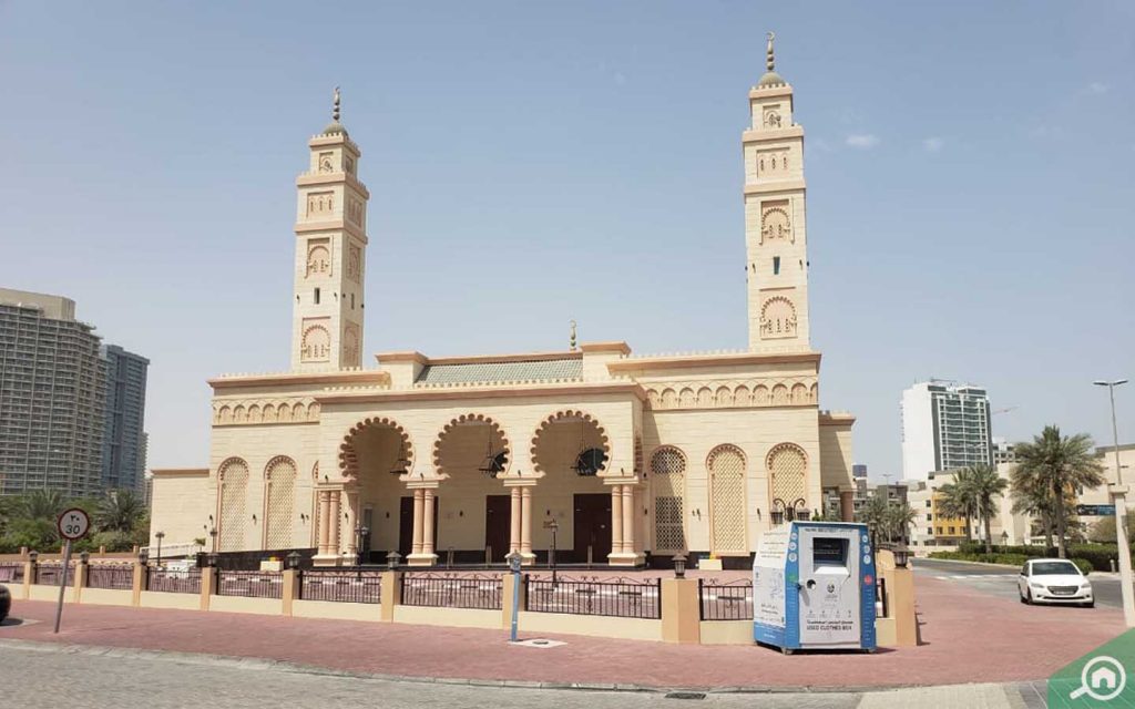 Saleh Mohammed Bin Lahej Mosque near Indigo Ville 6 JVC