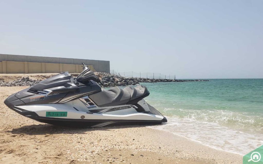 beach near al jazira al hamra