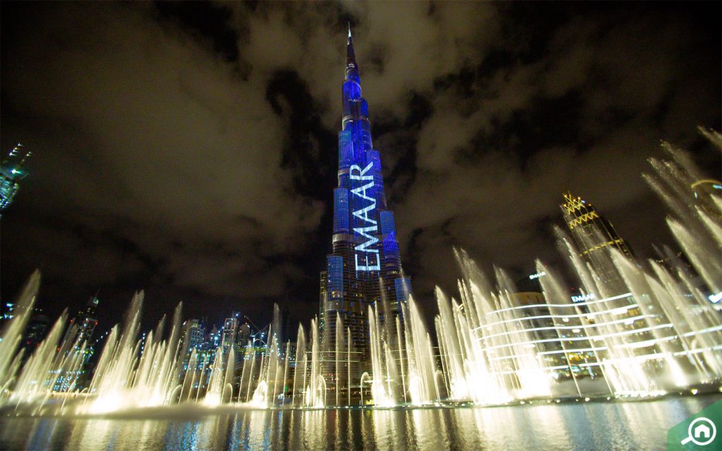 dubai fountain near al safa 1