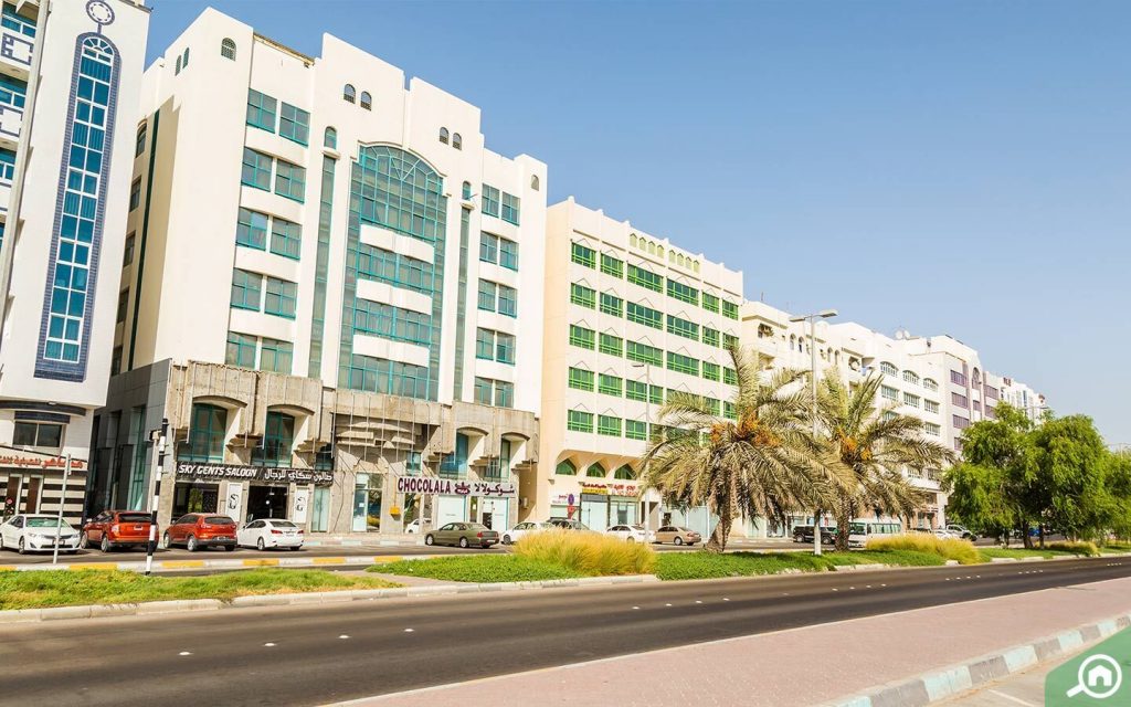 المباني السكنية في الخالدية