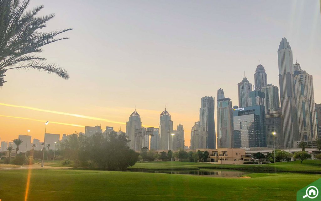 Emirates golf club near Hattan 1 The Lakes