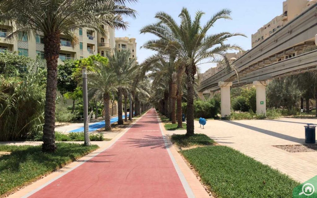 train service in Palm Jumeirah