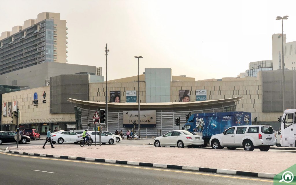 Burjuman Mall entrance
