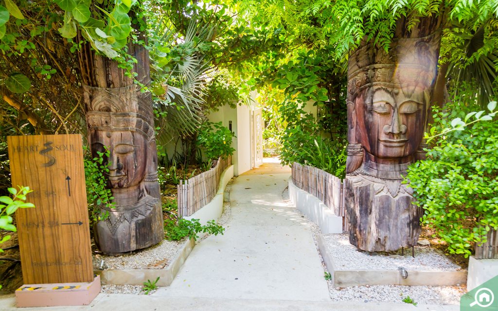 entrance of Hear and Soul Spa