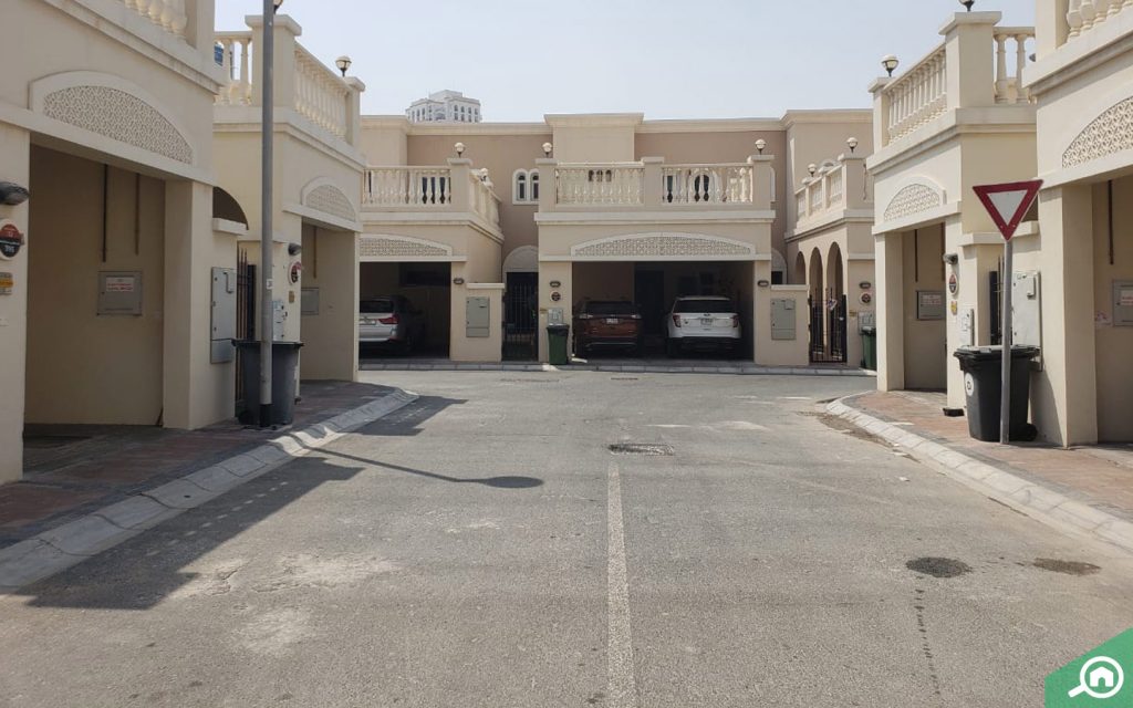 Parking in Nakheel Townhouse JVC