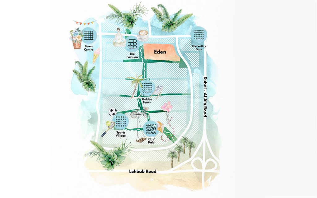 Eden at The Valley Area Guide Bayut